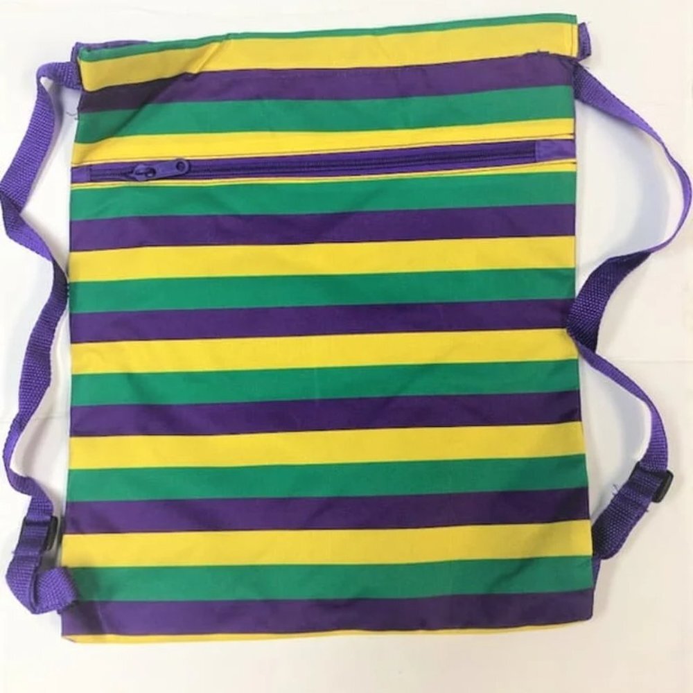 Mardi Gras Drawstring Bag